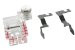 Janome Sewing Machine Clear View Quilting Foot And Guide Set (Part No. 200449001 Category B/C)