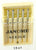 Janome standard sewing machine needles UK Size 9 - Metric Size 60 (15x1)