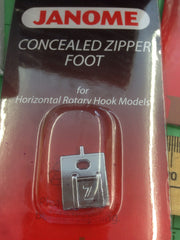 Cat B.C. Concealed Zipper foot
