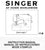 Singer Featherweight II - 118 Sewing Manual