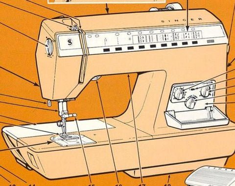 Singer 2000 Instruction Book