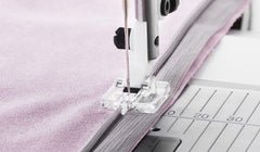 Clear Invisible Zipper Foot Husqvarna-Viking 1,2,3,4,5,6,7