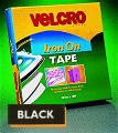 Velcro Iron-On Tape 10mx20mm - Black