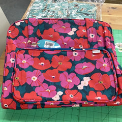 Sewing Machine Bag Modern Floral Print | Hobby Gift