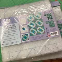 Quilt As You Go Express Pre-Printed Batting | Mosaic Magic