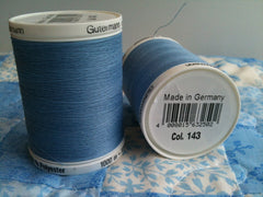 Gutermann Sew All Thread Col.143 1000m baby blue