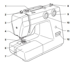 Singer 1116, 1120 Instruction Book