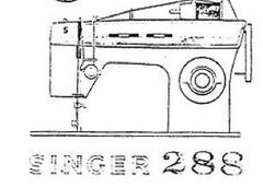 Singer 288 Manual