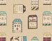 Globetrotter Theme in Sand Colour Range Co-Ordination from Fabric Freedom - 100% Cotton British Designed Craft Fabrics for Patchwork and Quilting Co-ordinated Colours and Prints - (Price per /QUARTER Metre)