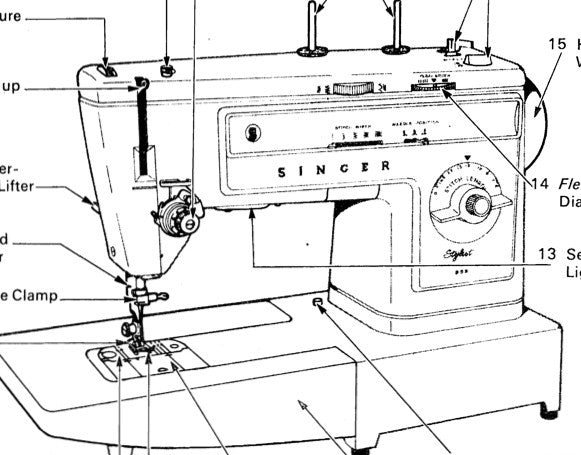 Singer 533 Stylist Instruction Book | UK Sewing Machines