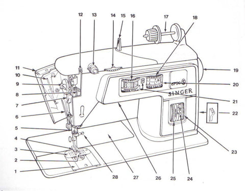 Singer 6790 6740 Manual