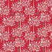 Cotton Fabric Metre Lewis & Irene - Noel Red Winter Tree