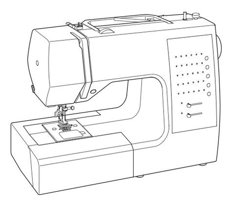 Singer 7442 Instruction Book