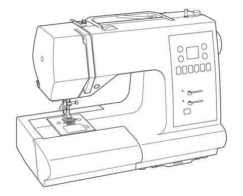 Singer 7466 Instruction Book