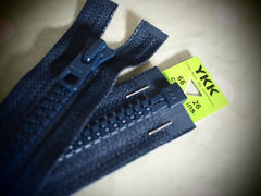 YKK Vislon Open End Zip 66cm 26inch Dark Navy (560)