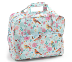 Sewing Machine Bag,carry case Birdsong Oil Cloth| Hobby Gift MR4660\275 | 20x43x37cm