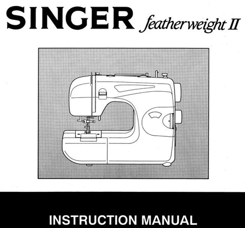 Singer Serger 14U12 and 14U22 Owners Manual