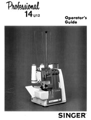 Singer 14U12 14U22 - Overlock Manual