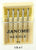 Janome standard sewing machine needles UK Size 11 - Metric Size 75 (15x1)