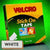 Velcro Stick-on, hook-side only tape, 5mx20mm, white