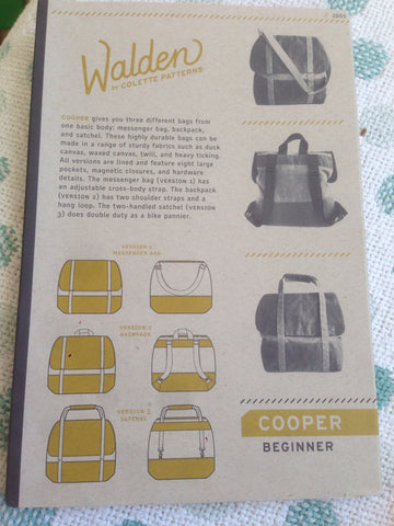 Cooper bag beginner pattern 2003 by walden