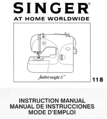 Singer Featherweight II - 118 Sewing Manual